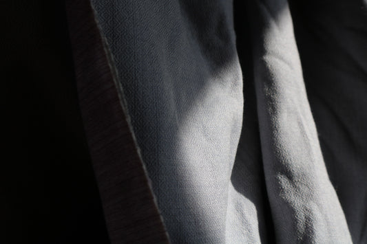 Blue & Purple Cashmere Chashm-e-BulBul Stole